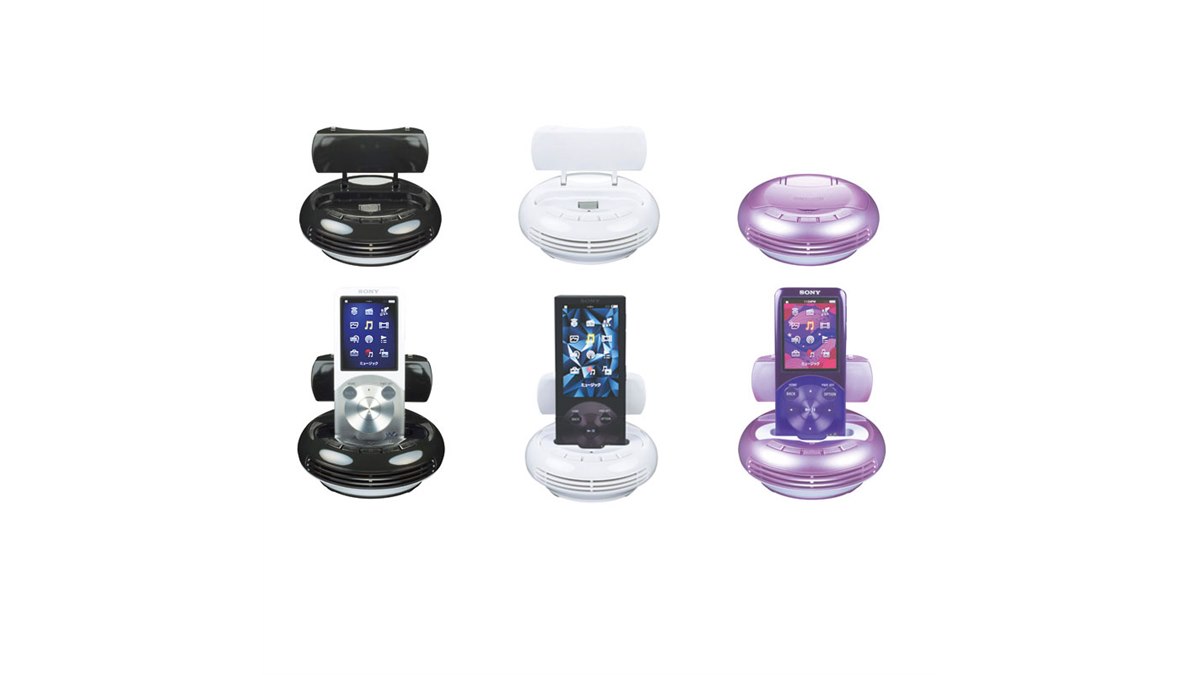 マクセル、ウォークマン/iPhone専用円盤形スピーカー - 価格.com