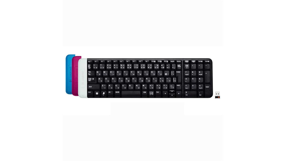 ロジクール、電池カバーの色を選べるワイヤレスキーボード - 価格.com