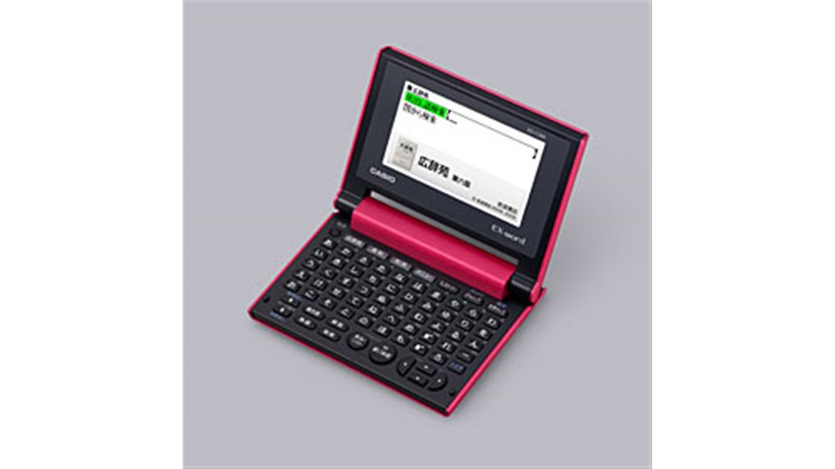 カシオ、50種類のコンテンツを搭載した電子辞書 - 価格.com