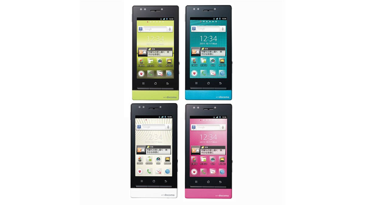 ドコモ、小型スマートフォン「P-01D」を11月10日発売 - 価格.com
