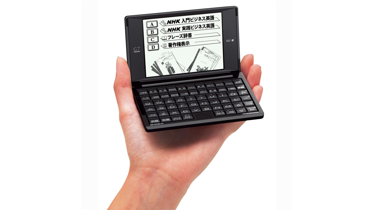電子辞書、SII SR-G6001M、箱付き完品 電子辞書、SII SR-G6001M、箱付き完品