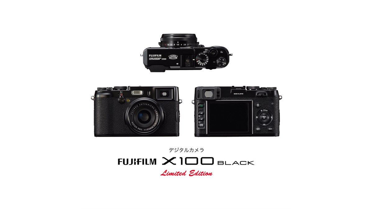 富士フイルム、1万台限定の「X100 BLACKリミテッドエディション」 - 価格.com