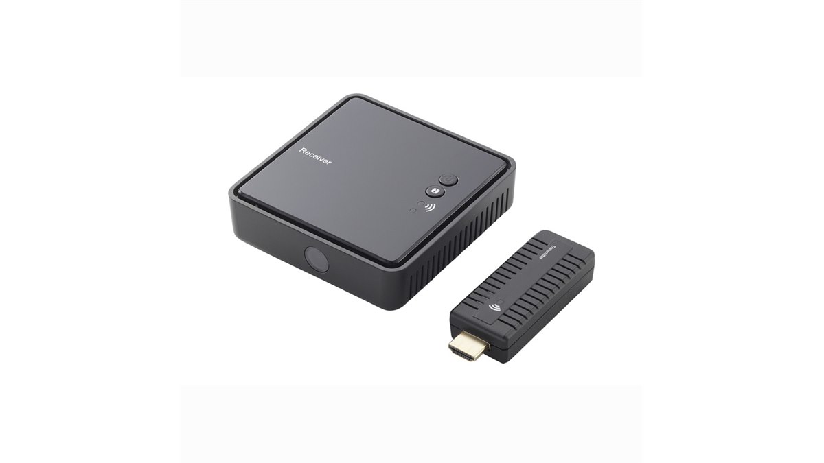 ロジテック、ワイヤレスHDMI送受信機セット「LDE-WHDI202TR