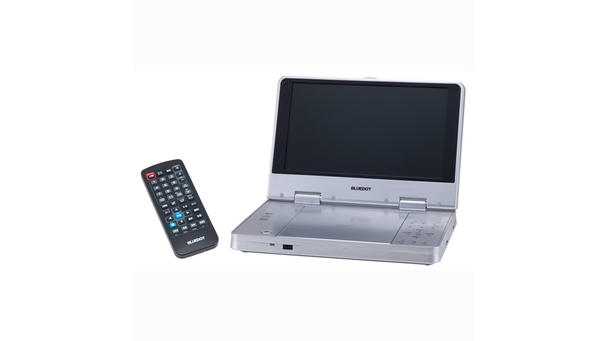 BLUEDOT、フルセグ&ワンセグ対応の9型ポータブルDVDプレーヤー - 価格.com