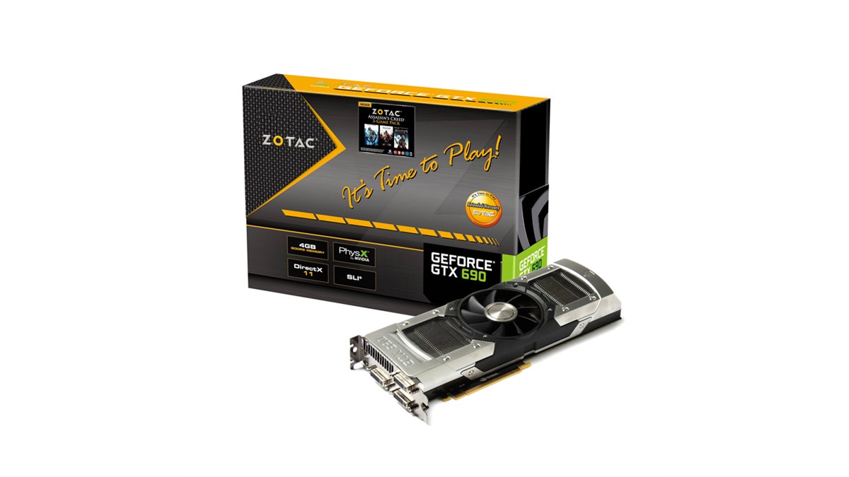 グラフィックボード・グラボ・ビデオカード ZOTAC GTX690 ZOTAC GeForce GTX 690 | ZOTAC NVIDIA グラフィックボード
