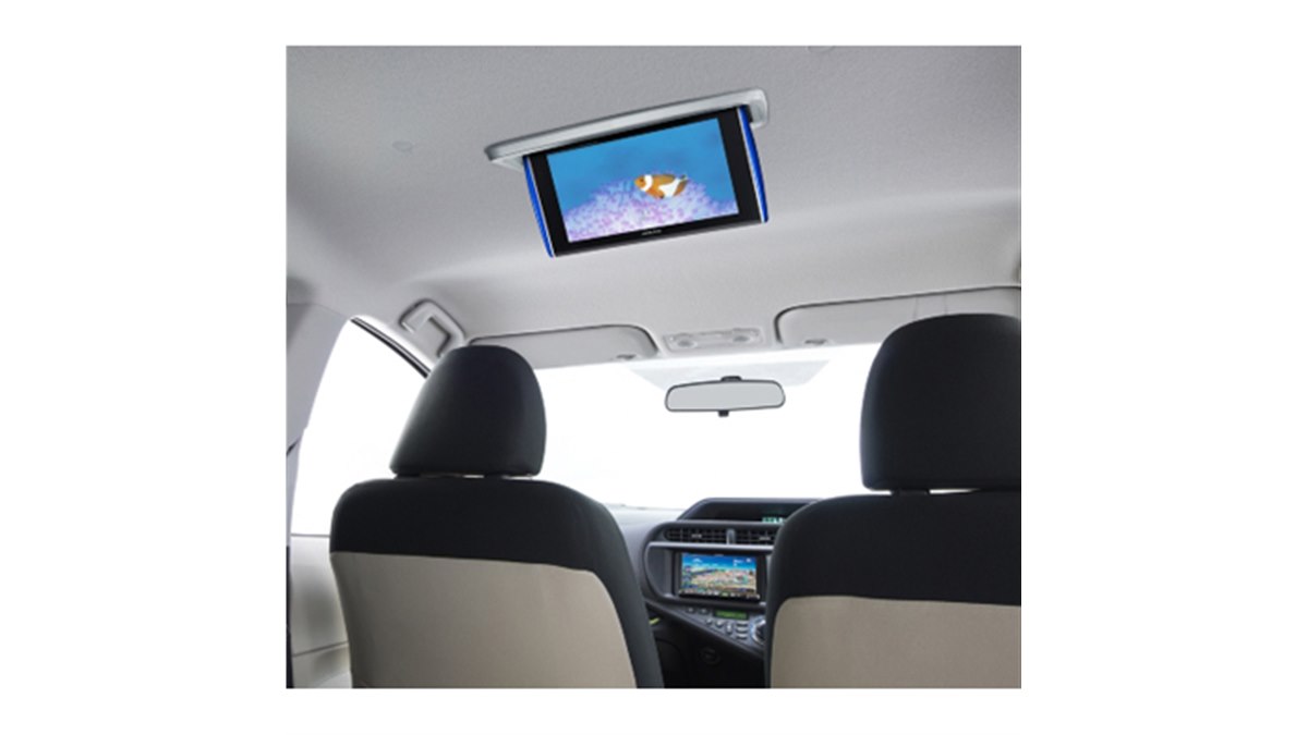 【送料無料】　ALPINE 9型リアモニター　新品未使用 アクア専用⚠️ALPINE リアモニター 9インチ 【公式通販】