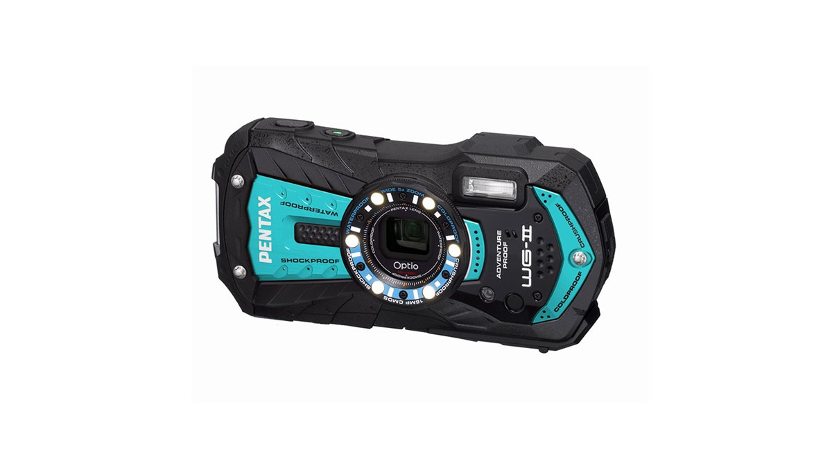 ペンタックスPENTAX Optio WG-10 動作品　中古良品　防水カメラ ペンタックス 防水・防塵デジタルカメラWG-10 レッド 通常モデル