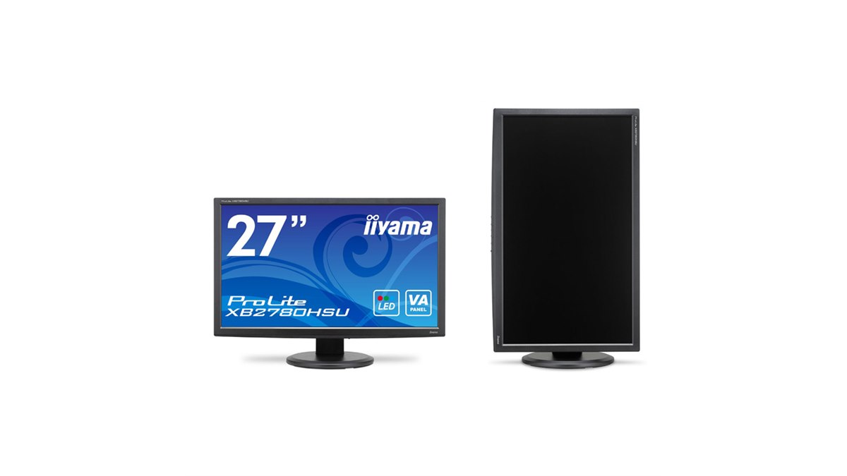 iiyama、昇降・ピボット機能対応のVAパネル採用27型フルHD液晶 - 価格.com