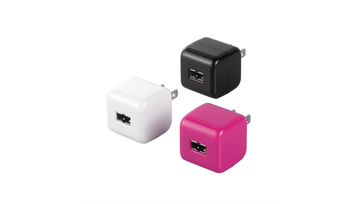 バッファロー、どっちもUSBポートを採用した1A出力のUSB充電器 - 価格.com