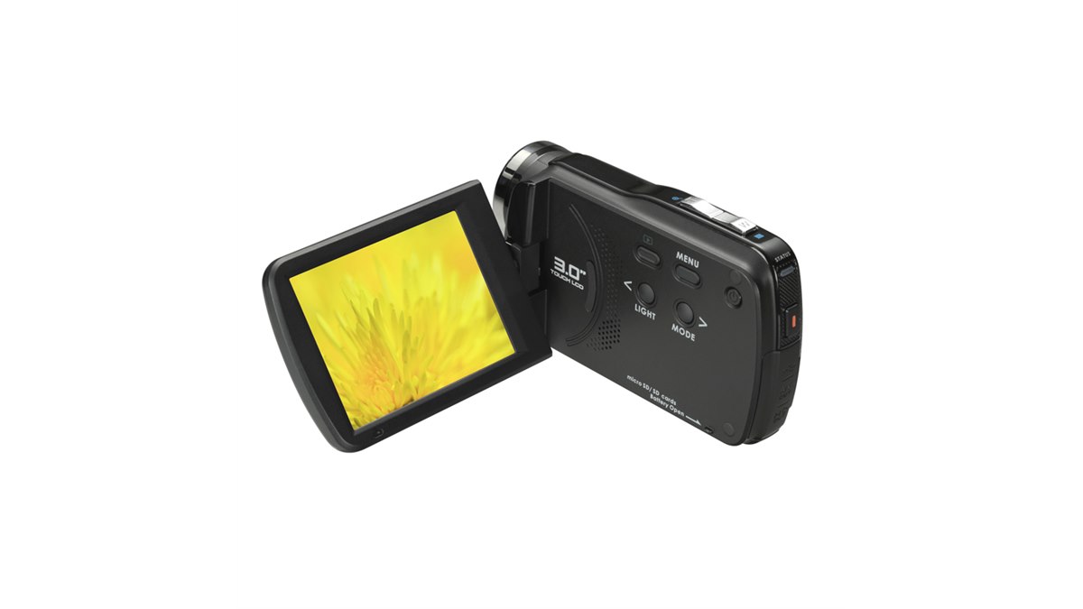 グリーンハウス、19,800円のタッチパネル液晶搭載フルHDビデオカメラ
