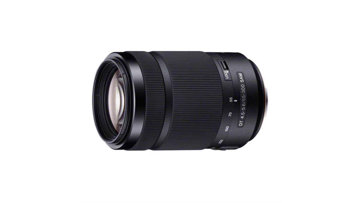 超望遠がこの価格で！SONY DT55-300F4.5-5.6SAM ソニー、APS-C専用望遠ズームレンズ「DT55-300mm F4.5-5.6 SAM