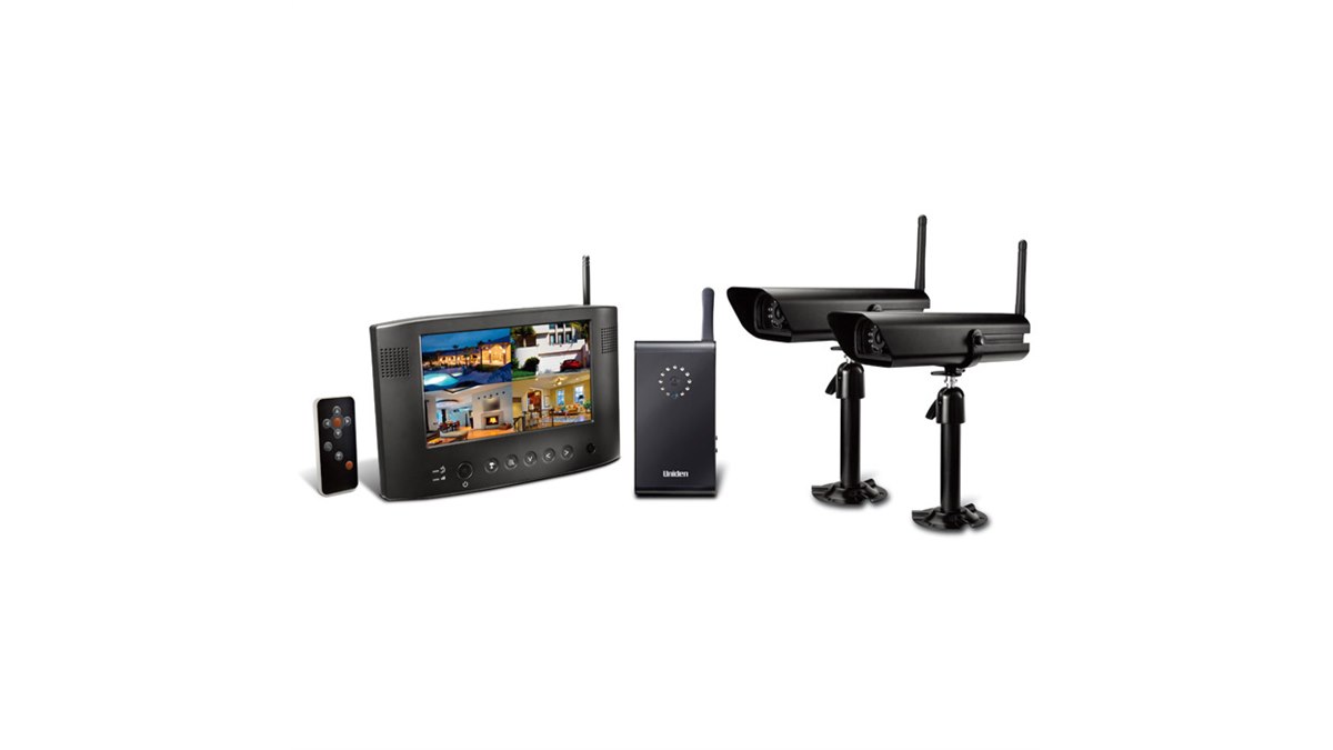 ユニデン、ワイヤレスカメラ・モニターのセット「WCM70000」シリーズ