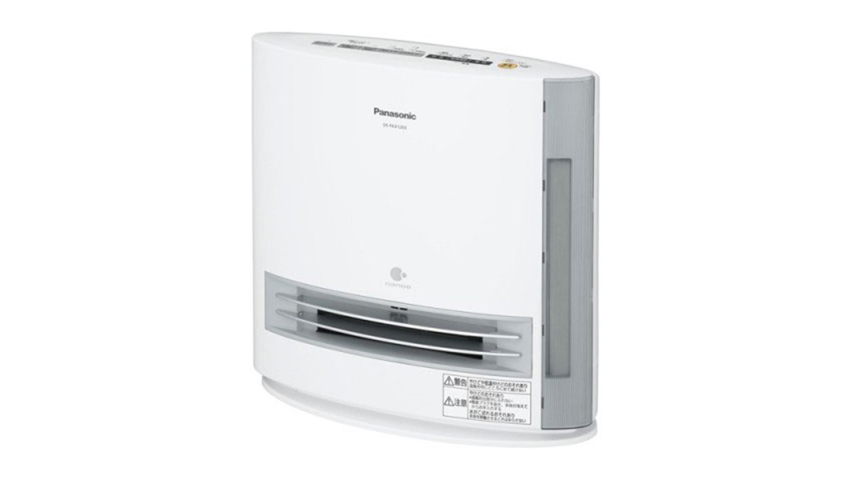 Panasonicパナソニック★セラミックファンヒーター★加湿付★ナノイー搭載 パナソニック ナノイーX搭載ファンヒーター Hot&Cool DS-FWX1201