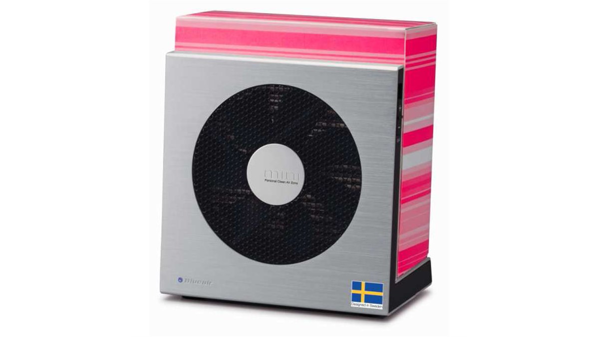 ブルーエア、小型空気清浄機「ブルーエアミニ」のピンクリボンモデル