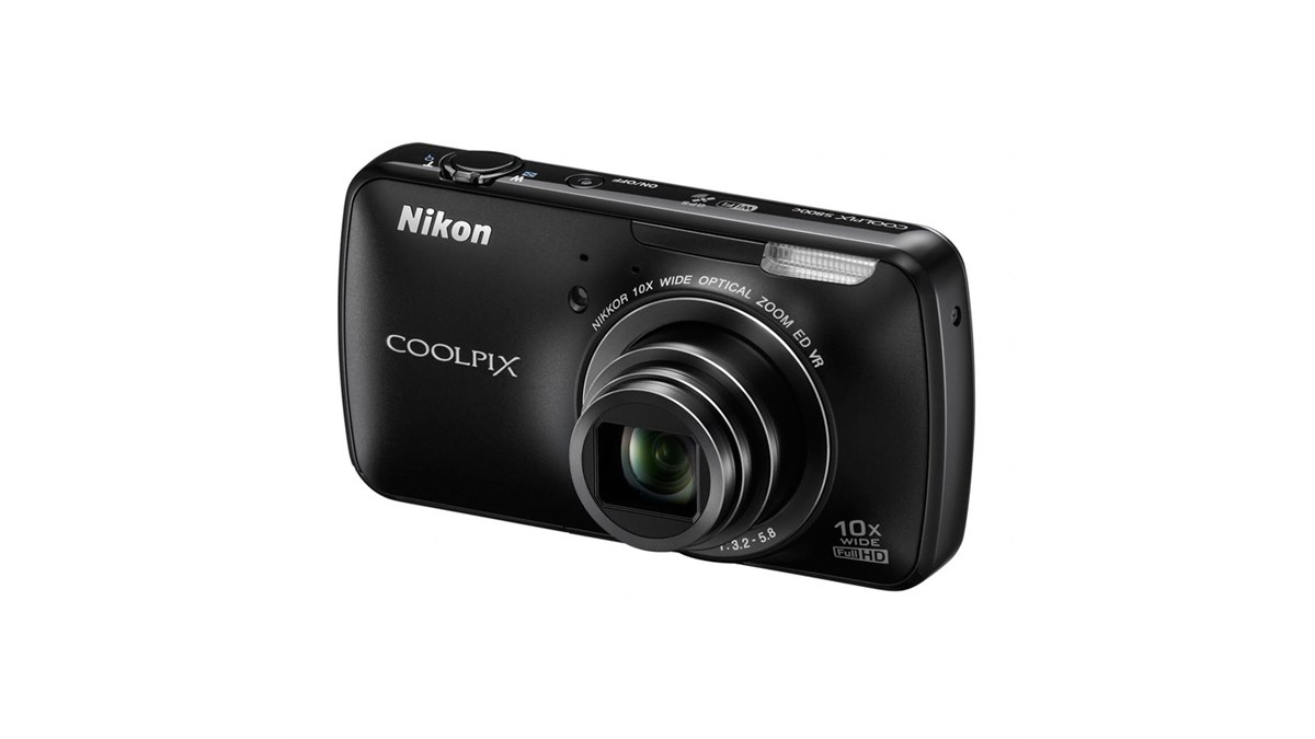 Nikon COOLPIX S800c 16.0MP ANDROID Digital Camera + Gift