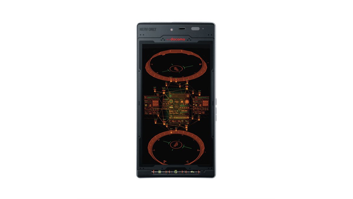 SH-06D NERV docomo エヴァスマホ ドコモ、ヱヴァスマホ「SH-06D NERV」をAndroid 4.0にアップデート
