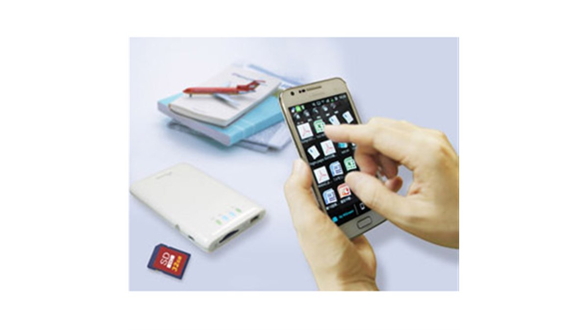ラトックシステム Wi-Fi SDカードリーダー(スマホ充電機能付) REX-WIFISD1 Wi-Fi SDカードリーダー（スマホ充電機能付） REX-WIFISD1