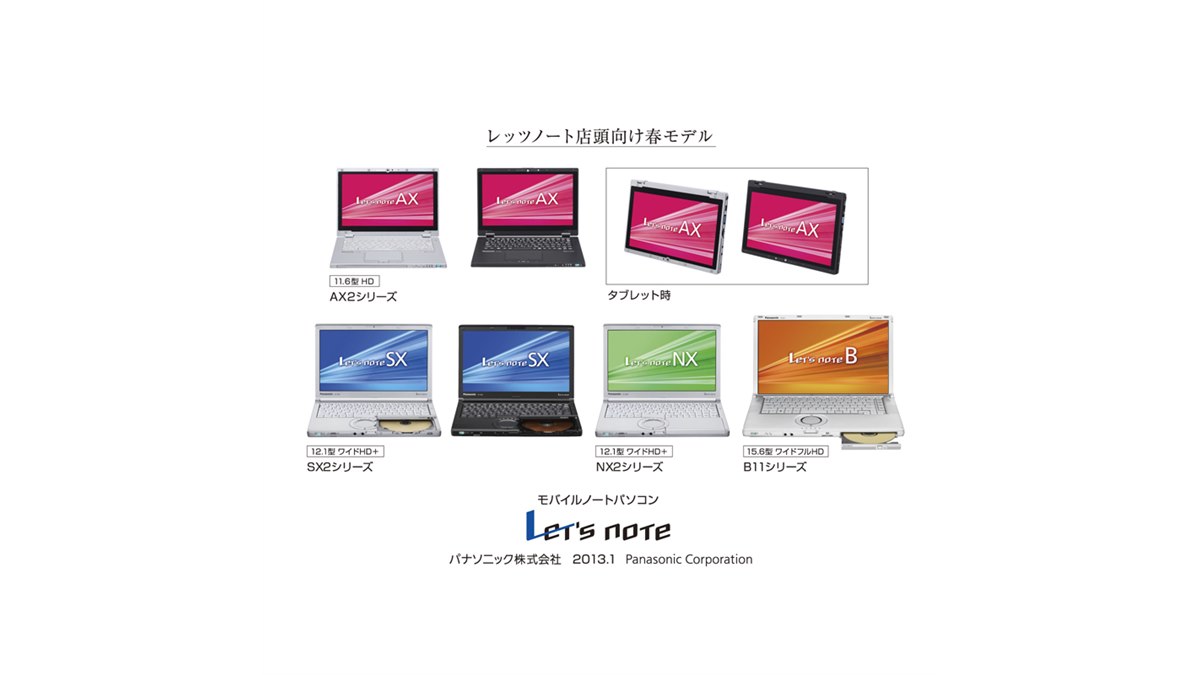 パナソニック、基本性能の強化を図ったLet