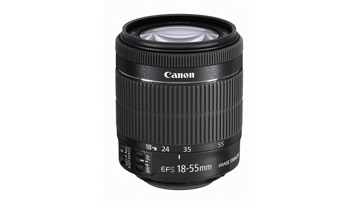 キヤノン、STM内蔵で205gの標準ズーム EF-S18-55mm F3.5-5.6 IS STM 