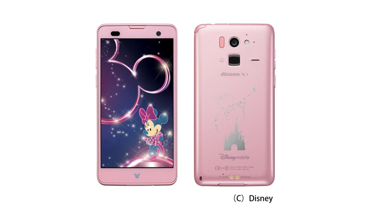 富士通、クアッドコアCPU搭載のDisneyスマホ「F-07E」 - 価格.com