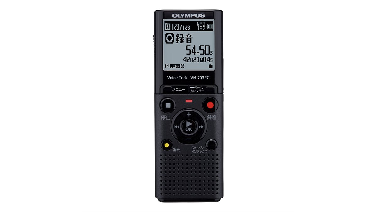 OLYMPUS ICレコーダー VoiceTrek VP-15 ブラック VP-15 BLK dwos6rj