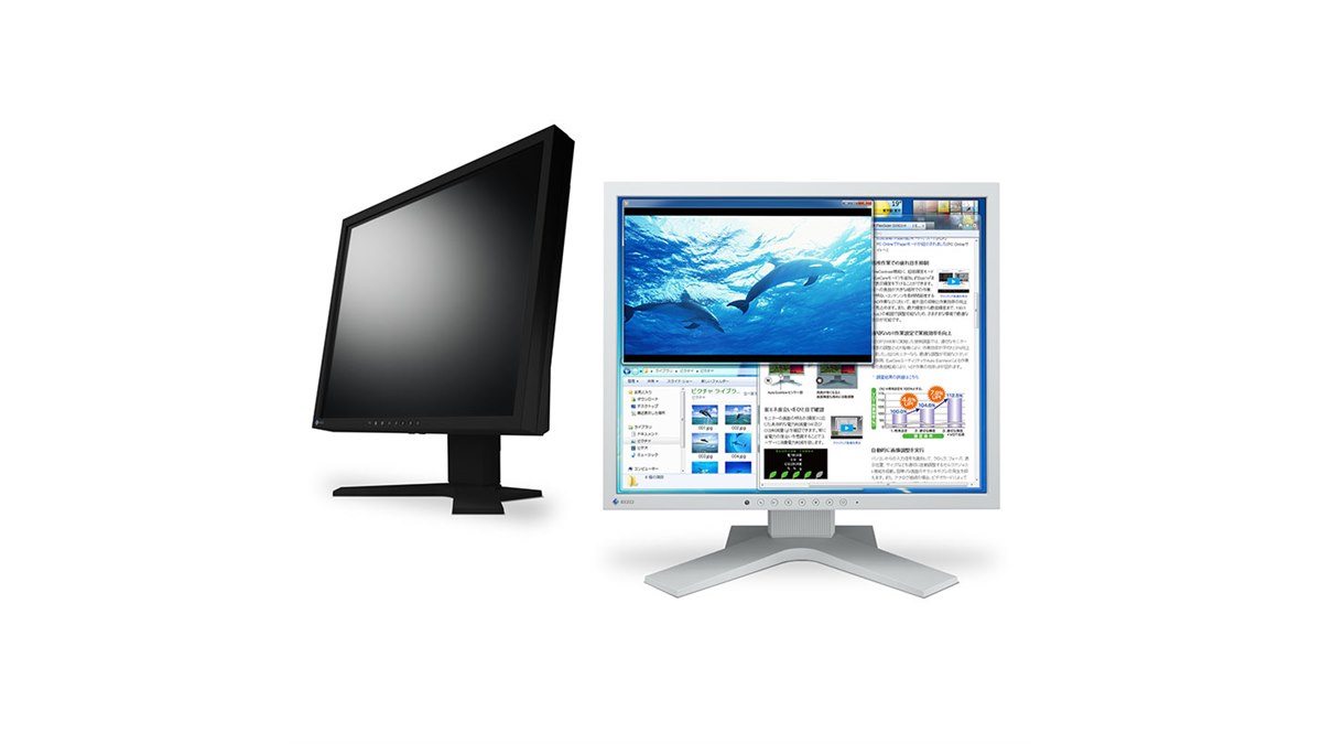 EIZO、ブルーライトをカットする19型スクエア液晶 - 価格.com