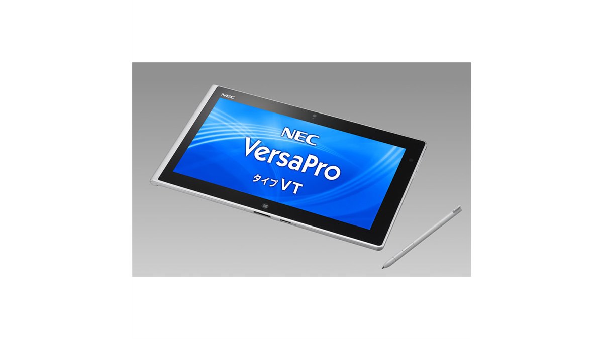 NEC、約590gでWindows 8搭載のビジネス向け10.1型タブレット - 価格.com