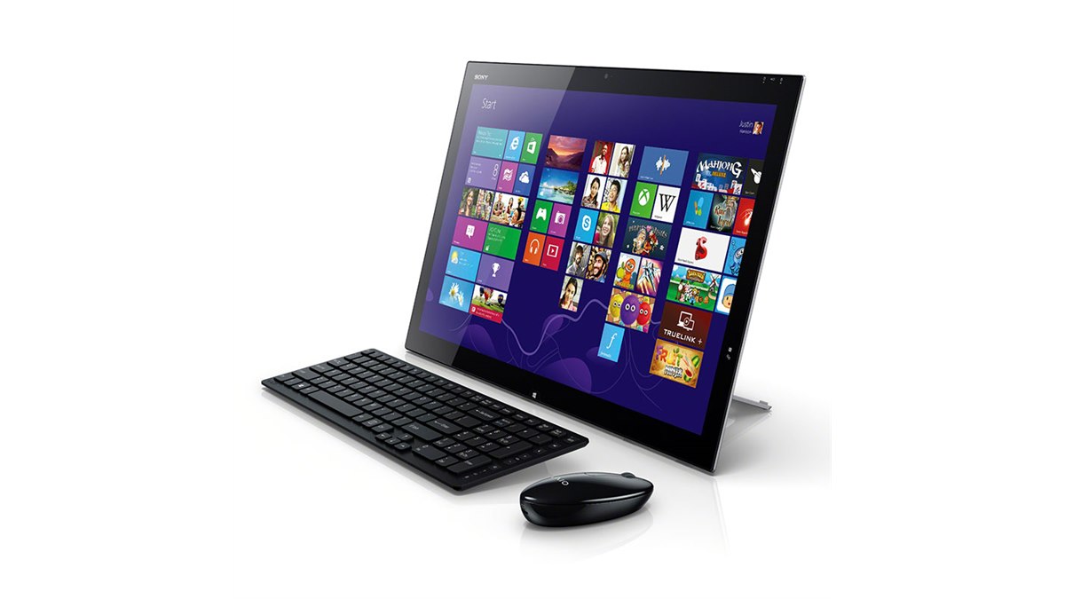 ソニー、21.5型フルHD液晶を採用したテーブルトップPC「VAIO Tap