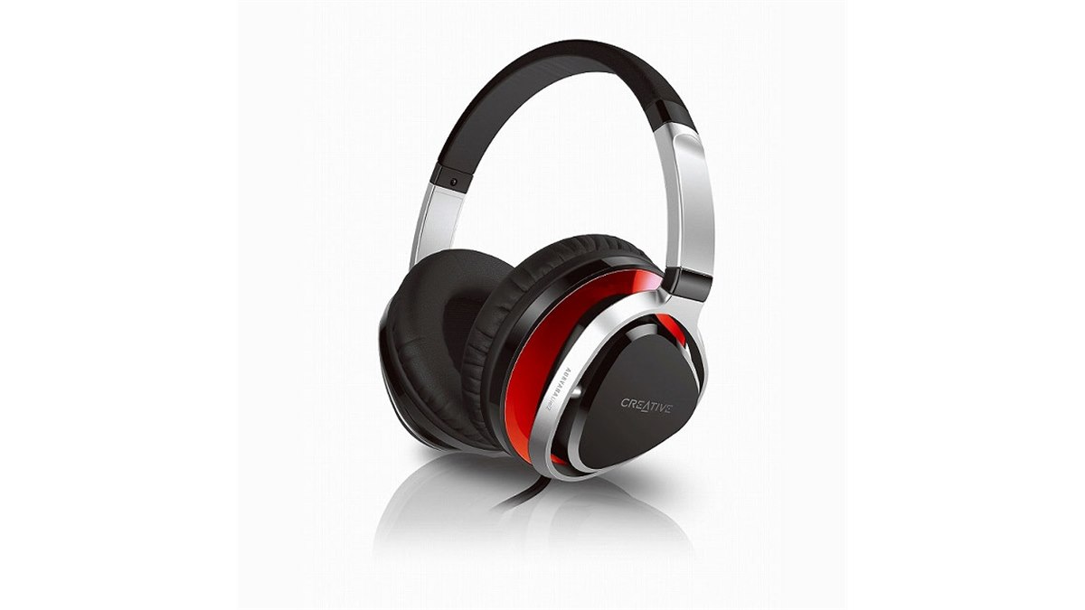 クリエイティブ、スマホに対応したヘッドホン「Aurvana Live! 2