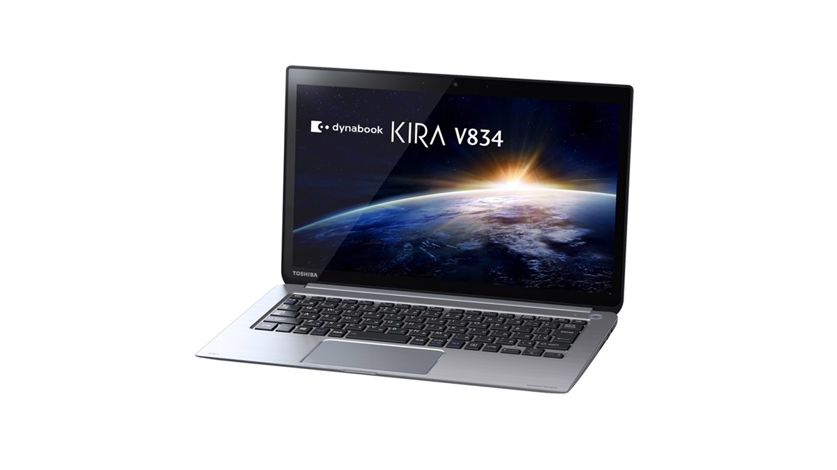 東芝、最長約22時間のバッテリー駆動を実現した「dynabook KIRA