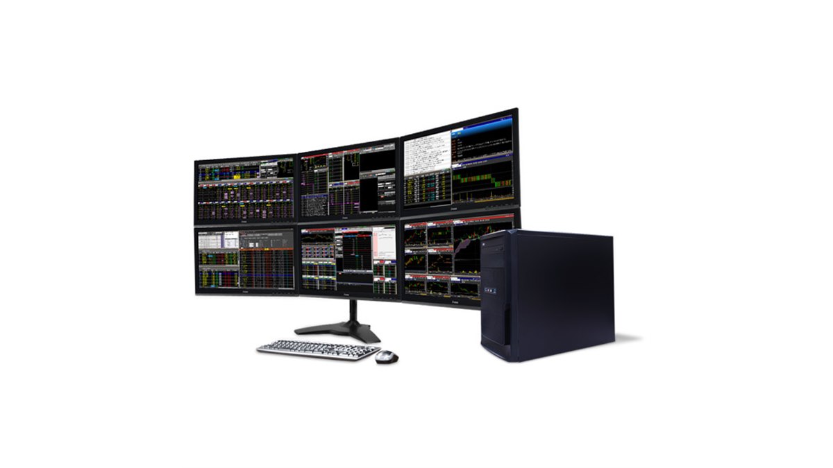 ユニットコム、最大6画面のオンライントレード向け「kabu パソ