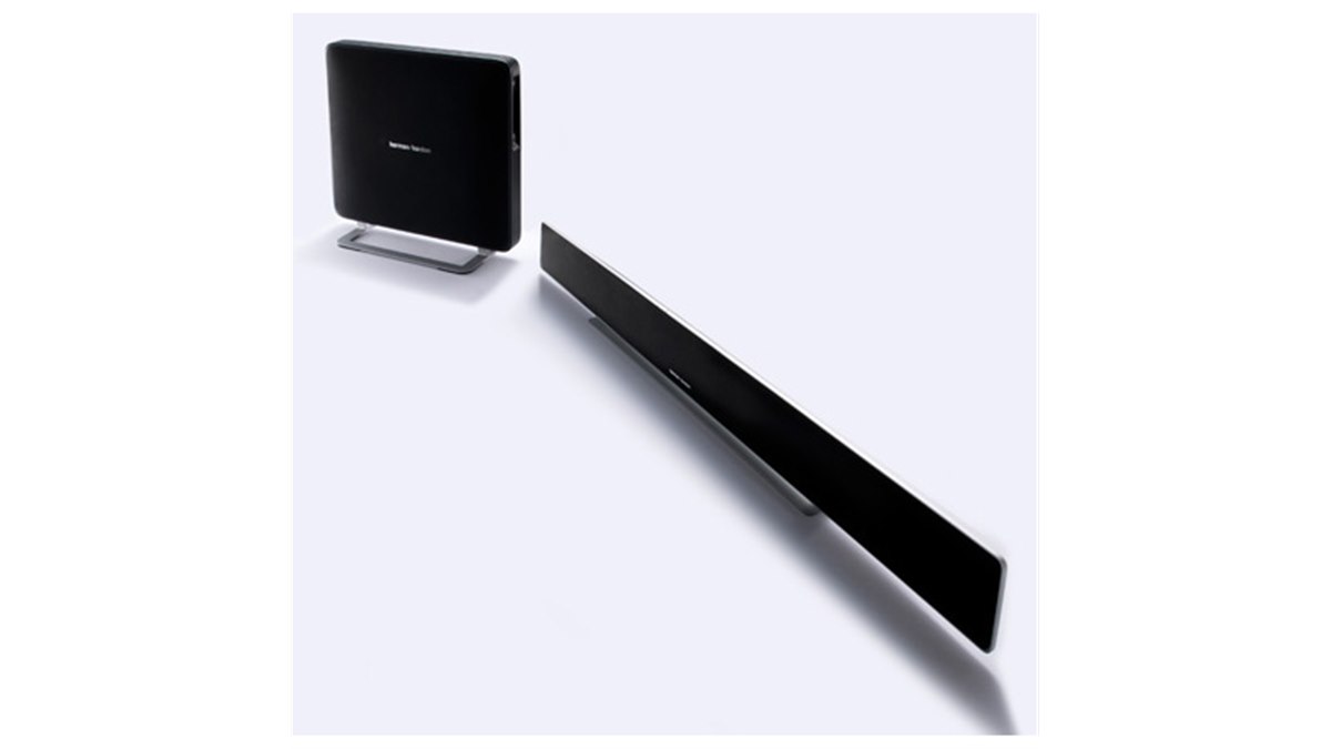 ハーマン、スリムサウンドバー＆ワイヤレスサブウーファー「SABRE SB35