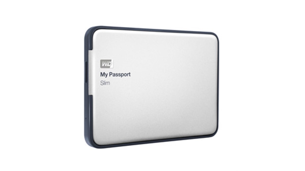ウエスタンデジタル、スリムなポータブルHDD「My Passport Slim