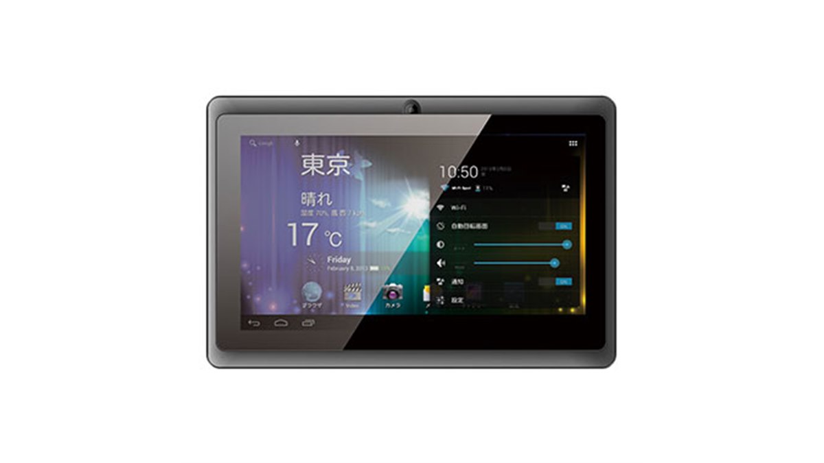 恵安、290gの軽量な7型Androidタブレット「KPD704R」 - 価格.com
