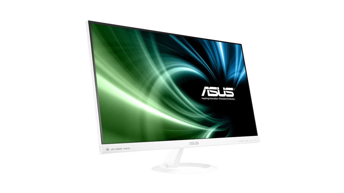 23型 液晶モニター ASUS HDMI VX239 ASUS、フレームレスデザイン液晶