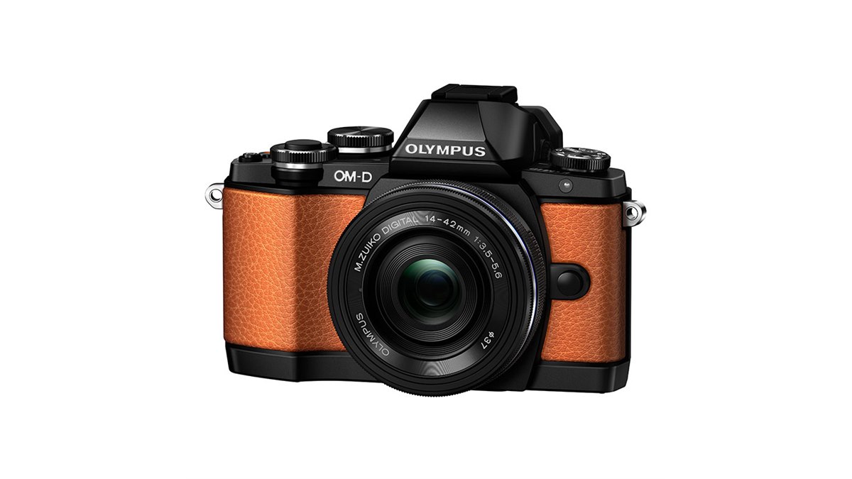 オリンパス、「OM-D E-M10」に革調グリップを用いた限定キット