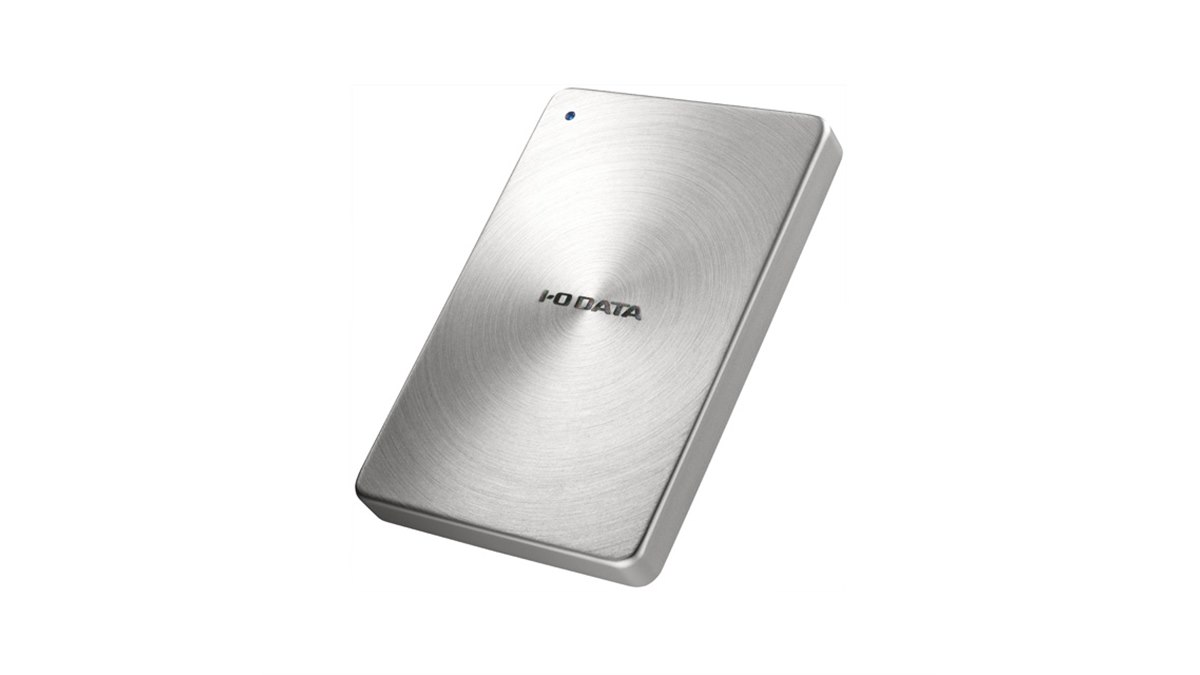 アイ・オー、全面アルミ素材を採用した薄くて軽いポータブルHDD - 価格.com