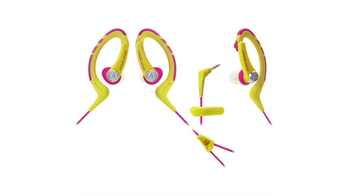 オーディオテクニカ、IPX5の防水性能を備えたスポーツ向けイヤホン4