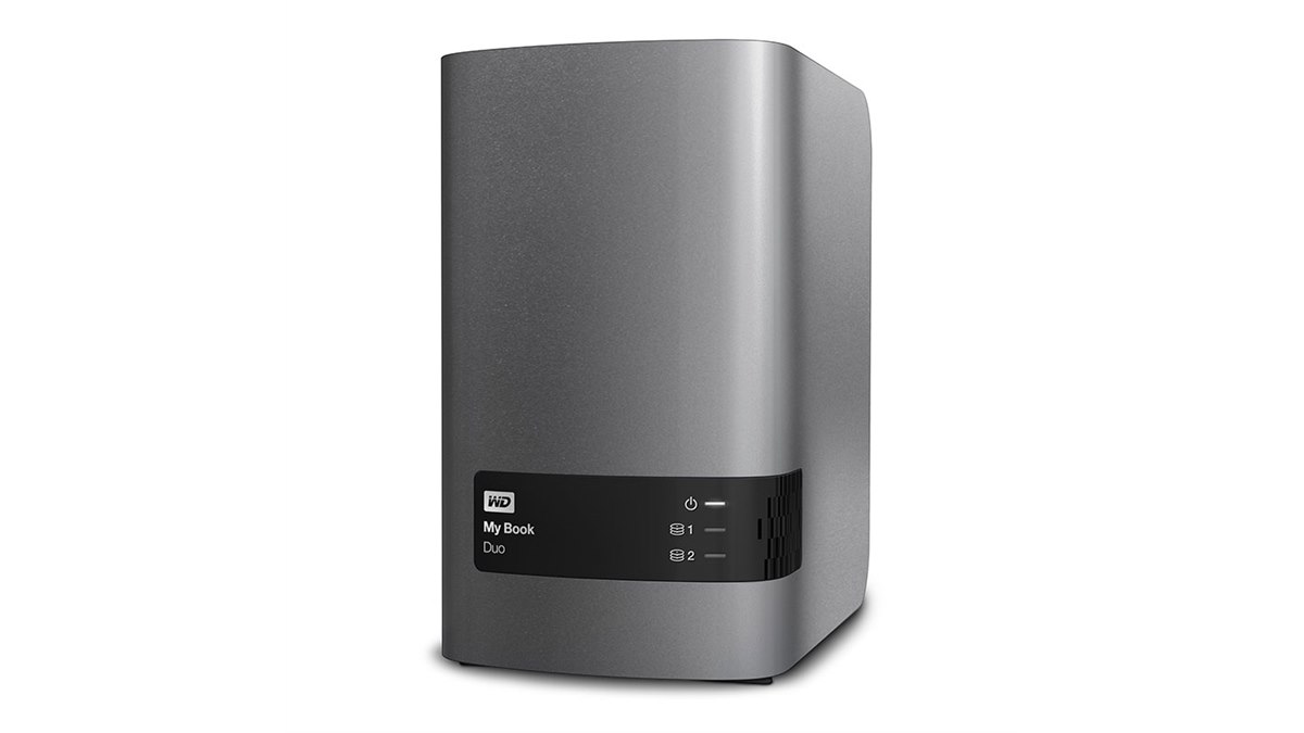 ウエスタンデジタル、最大12TBのRAID対応の外付けHDD「My Book Duo