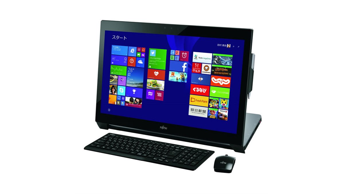 富士通、RealSense 3Dカメラを搭載した液晶一体型PCなど - 価格.com