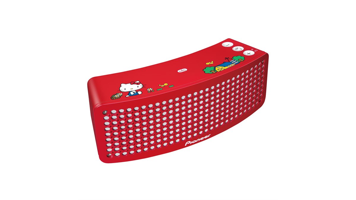 Hello Kitty ワイヤレススピーカー XW-BTSP1-KT 楽天市場】ワイヤレススピーカーシステム Pioneer ハローキティ