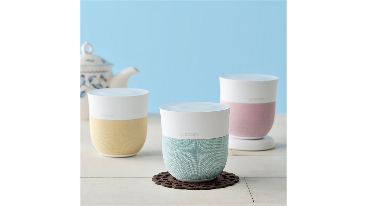 エレコム、カップ＆ソーサーのようなBluetoothスピーカー - 価格.com