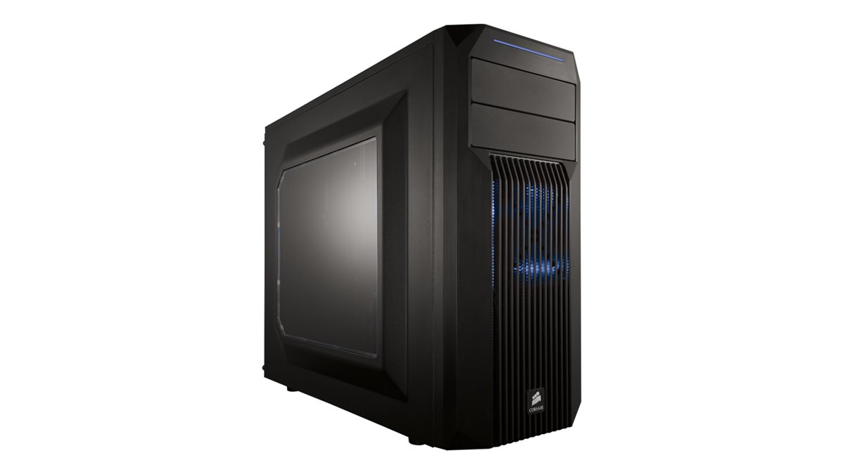 Corsair、前後に120mmファンを搭載したATX対応ミドルタワーPCケース