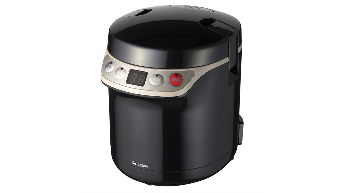 みく 炊飯器 コイズミ、0.5合～1.5合炊きの「お一人様用」炊飯器 -