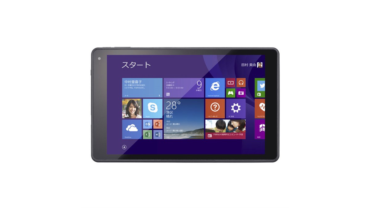 るる マウスコンピューター windowsタブレット WN801v2 西川和久の不定期コラム】マウスコンピューター「WN801V2-BK