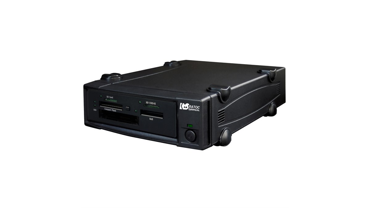 ラトック、USB 3.0接続でUHS-II・SxS・SSDに対応したカードリーダー2