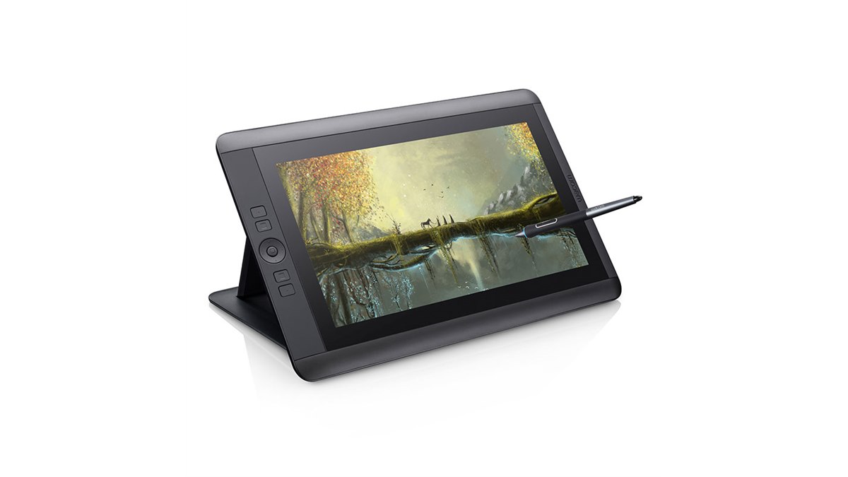 ワコム、マルチタッチ対応の13.3型液晶ペンタブレット「Cintiq