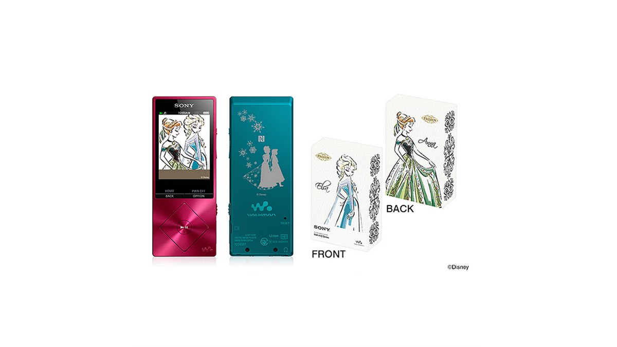 ソニー、アナ雪デザイン＆サントラのハイレゾ音源を収録した