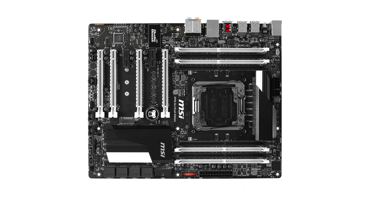 MSI、USB 3.1対応の白×黒マザー「X99A SLI Krait Edition」 - 価格.com
