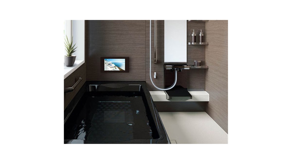 ツインバード お風呂テレビ VB-BS168B 防水 浴室液晶テレビ 楽天市場】【公式】お風呂テレビ 浴室テレビ 16インチ VB-BB161B